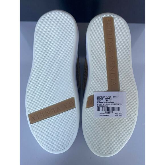 Bottega Veneta Python Skin Platform Sneakers 8.5 US (38.5 Euro) 579405 NIB $870 - Picture 7 of 11